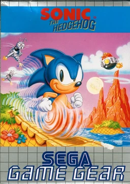 caja de Sonic 1 de Game Gear
